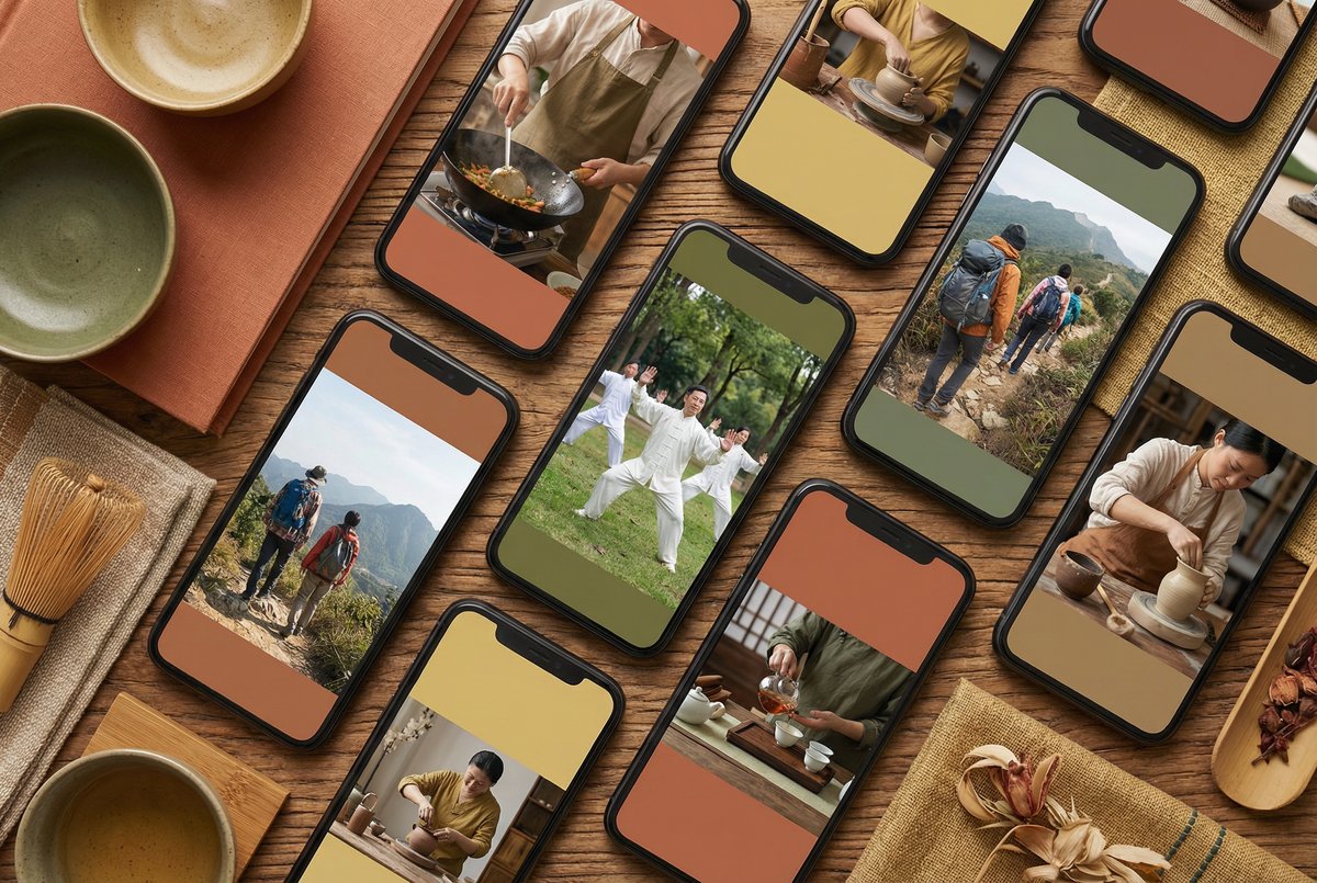 蘑菇视频案例展示 - 多元化生活技能视频内容